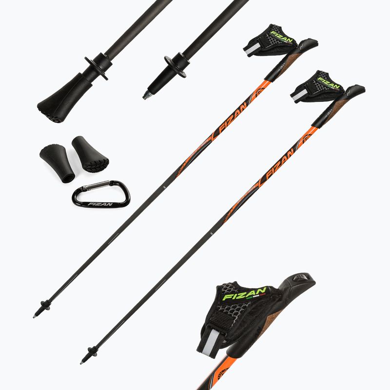 Palice na nordic walking Fizan Runner orange 4