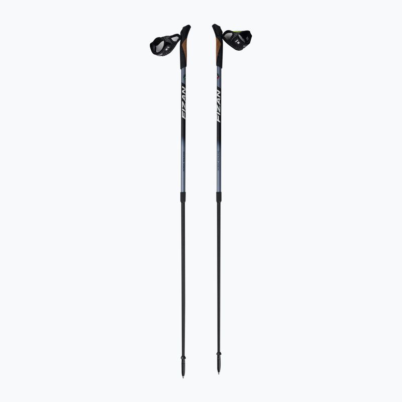 Palice na nordic walking Fizan Speed Black čierne S20 7525