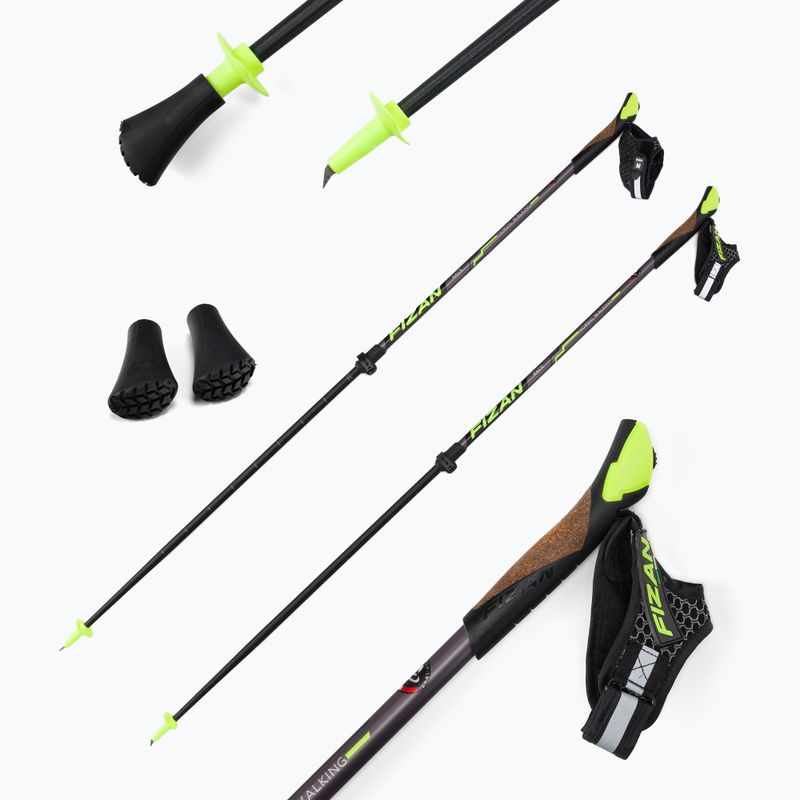 FIZAN Speed Race žlté palice na nordic walking S20 7528 6