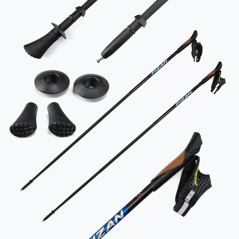 FIZAN Lite Nordic walking palice čierne S20 7108 6