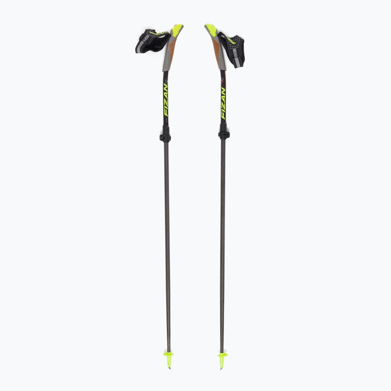 Palice na nordic walking Fizan Carbon Pro Impulse grey S23 CA10