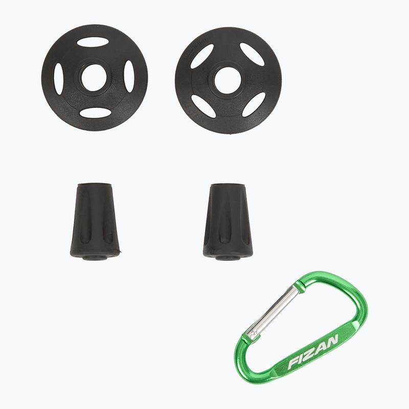 Trekingové palice Fizan Compact MS black 10