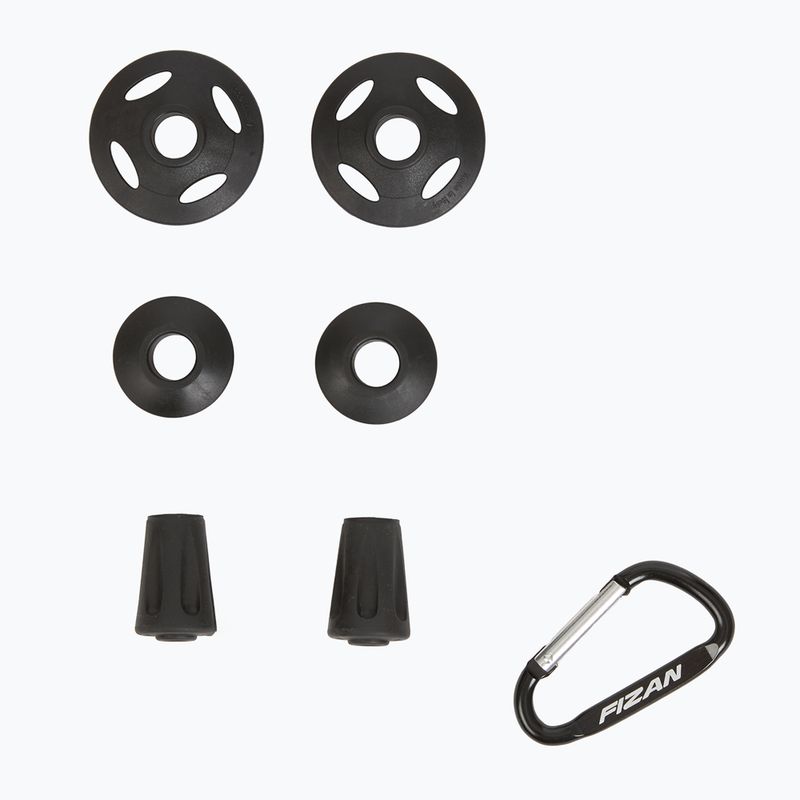 Trekingové palice Fizan Compact red 7