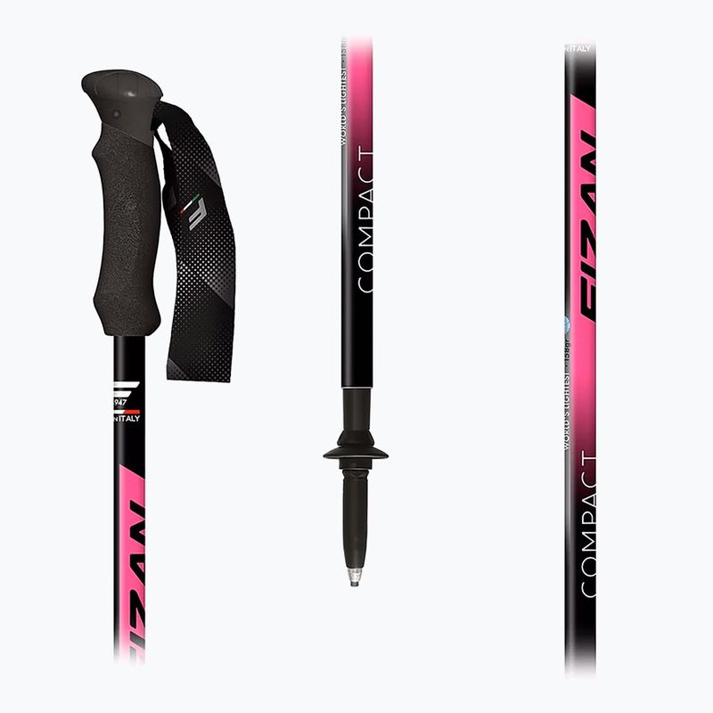 Trekingové palice Fizan Compact pink 2