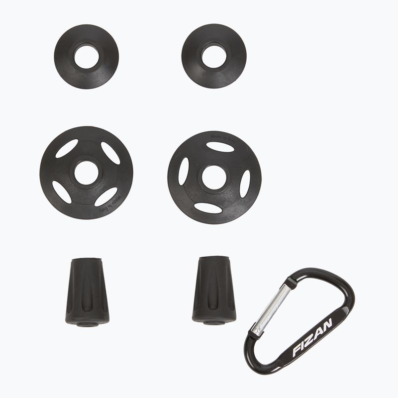 Trekingové palice Fizan Prestige A/S red 7