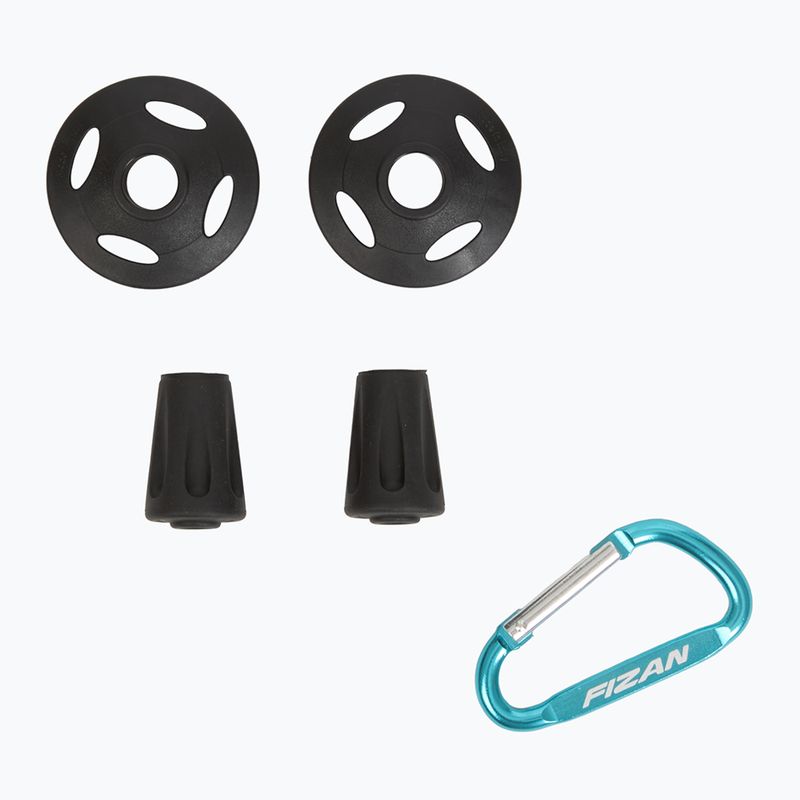 Trekingové palice Fizan Tierra beige/water green 7