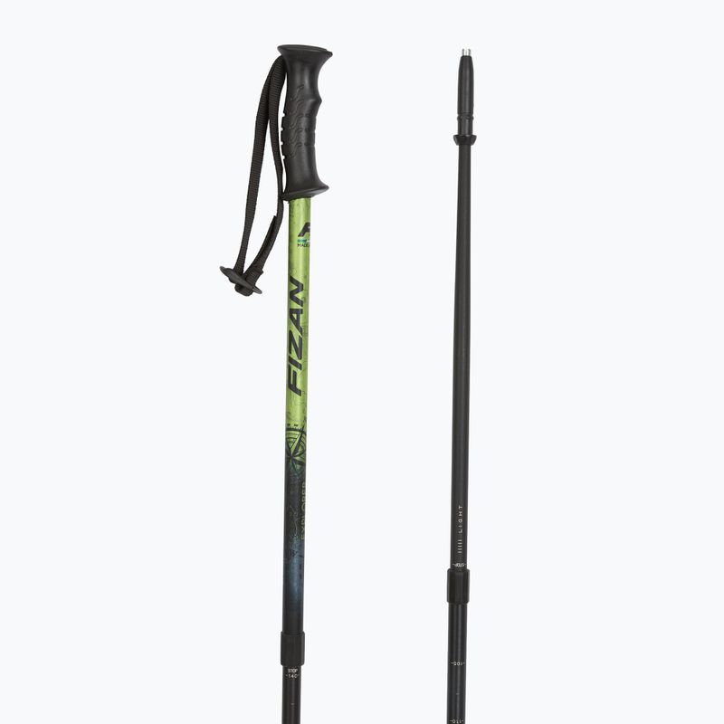 Trekingové palice Fizan Explorer lime/gray 3