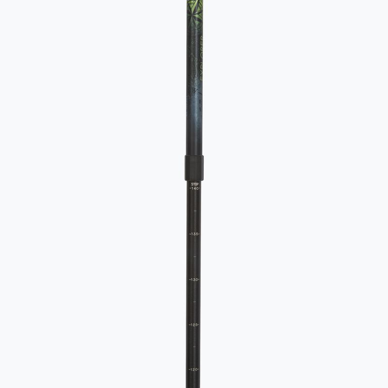 Trekingové palice Fizan Explorer lime/gray 4