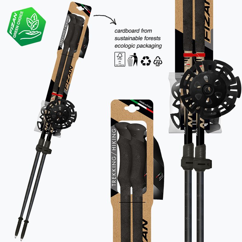 Trekingové palice Fizan Aria beige 9