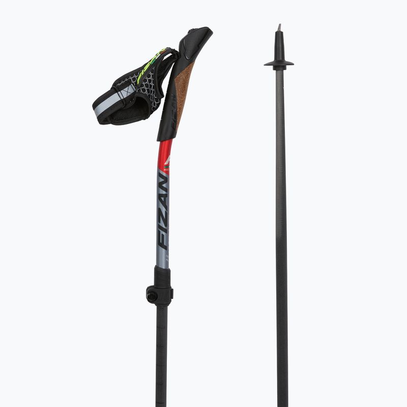 Nordic walking palice Fizan Carbon Pro Impulse red 3