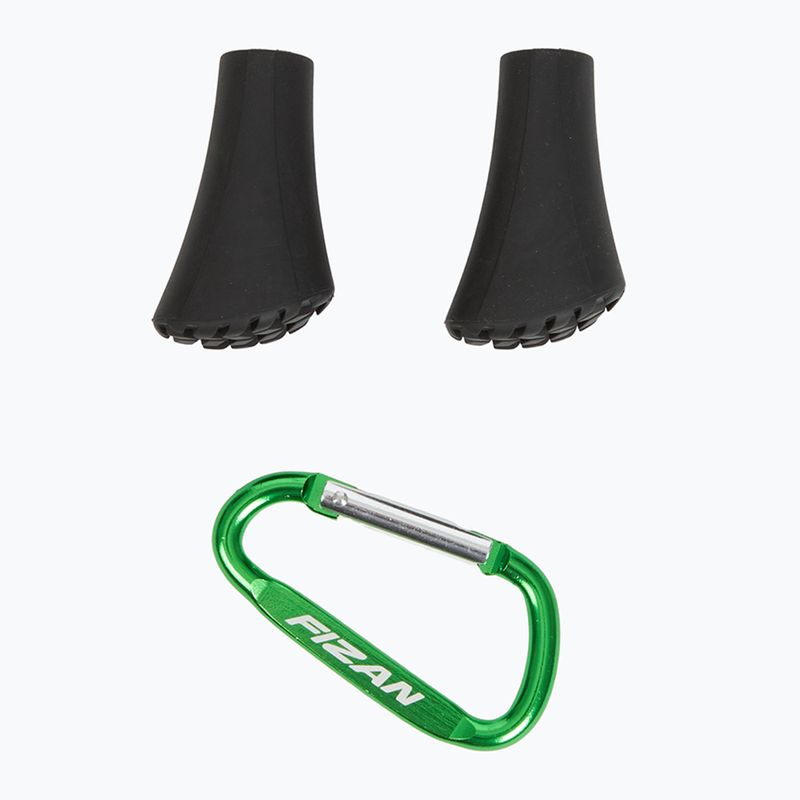 Nordic walking palice Fizan Carbon Pro Impulse red 7