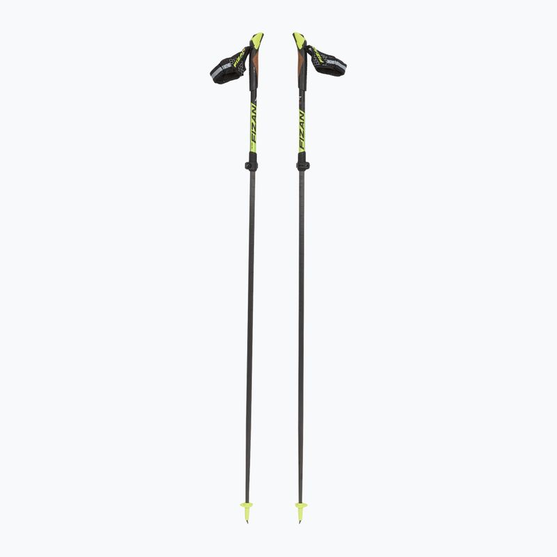 Nordic walking palice Fizan Carbon Pro yellow