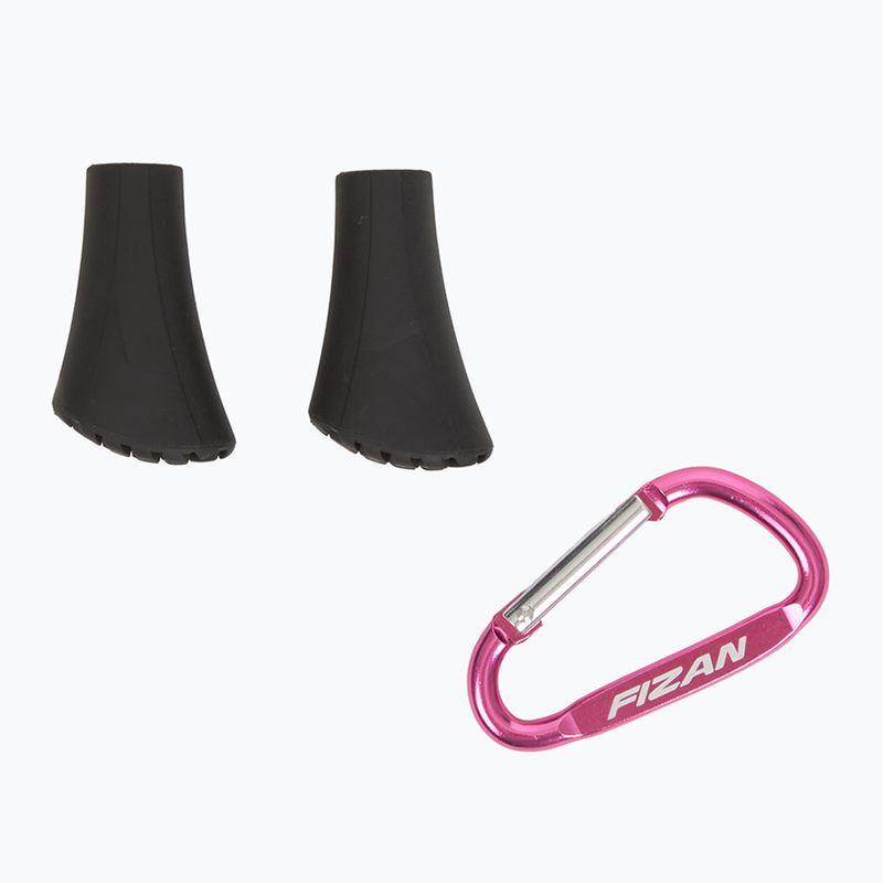 Nordic walking palice Fizan Carbon Pro yellow 7