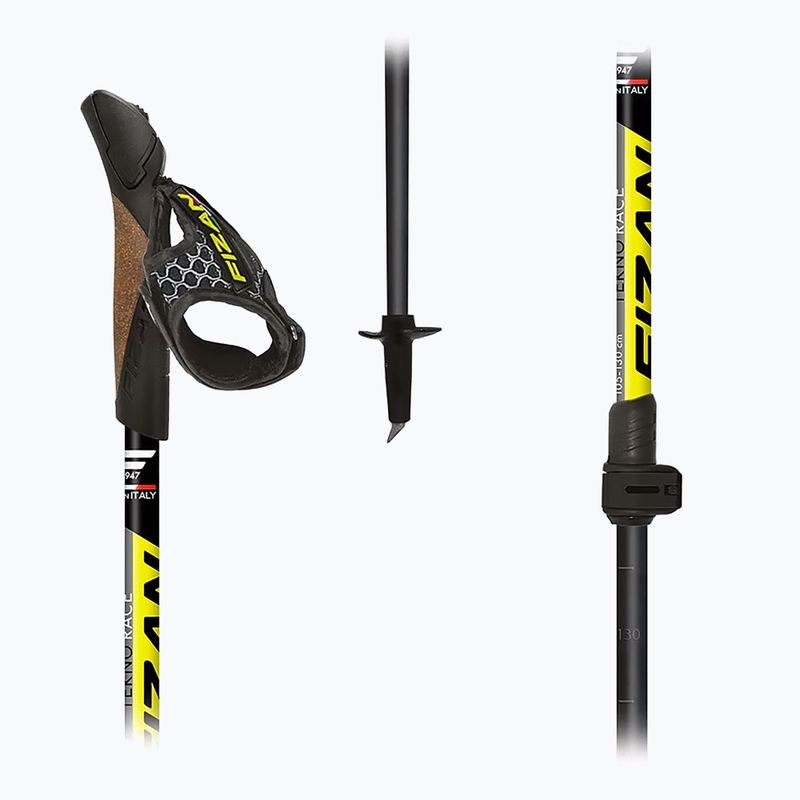Nordic walking palice Fizan Tekno Race yellow 2