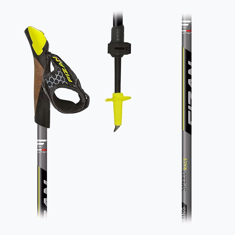 Nordic walking palice Fizan Speed ​​Race grey 9