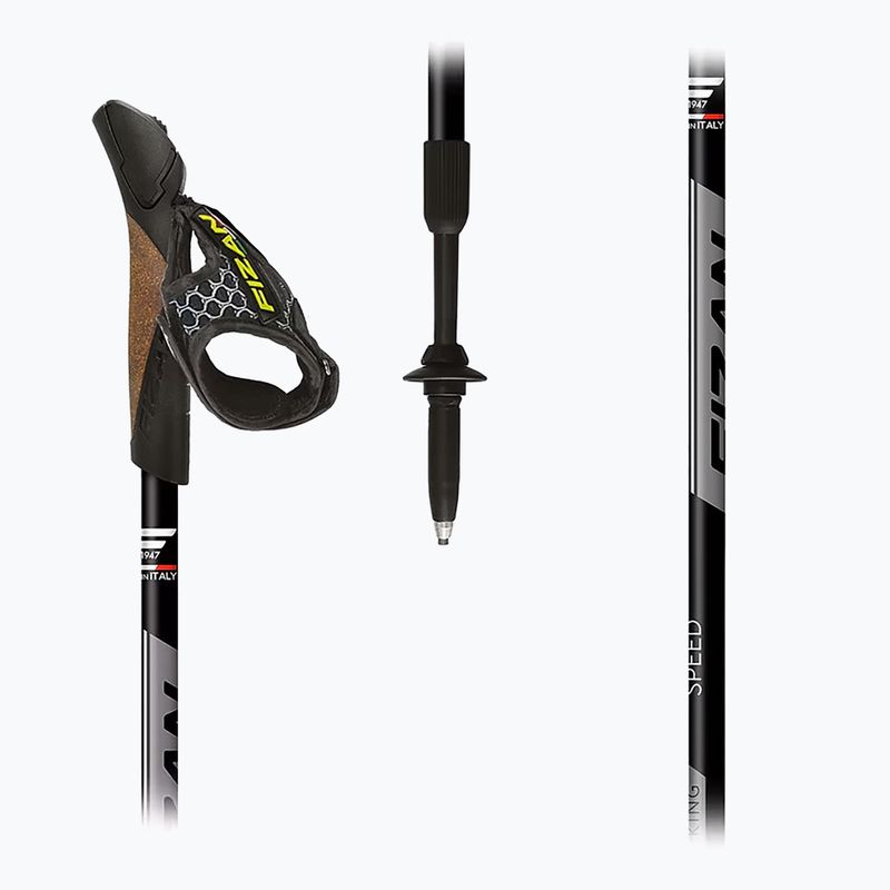 Nordic walking palice Fizan Speed ​​black 2