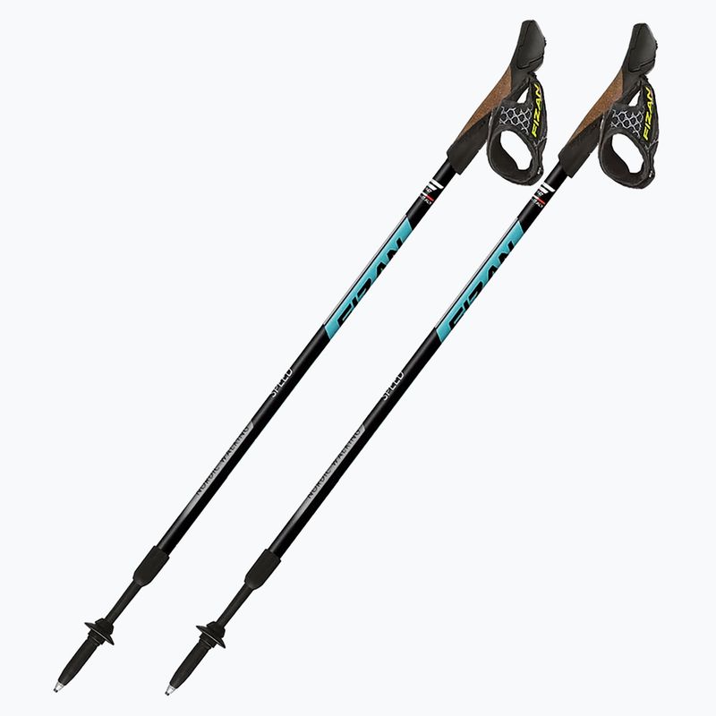 Nordic walking palice Fizan Speed ​​ocean blue