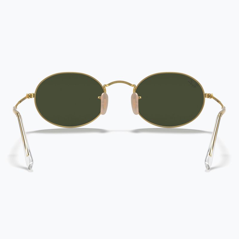 Slnečné okuliare Ray-Ban Oval arista gold/green g-15 5