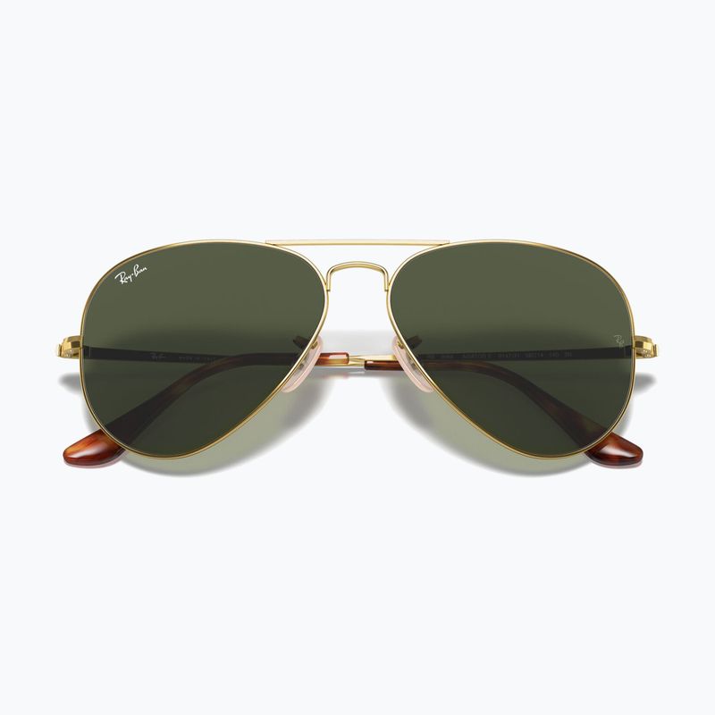 Slnečné okuliare Ray-Ban Aviator Metal II gold arista/green g-15 3