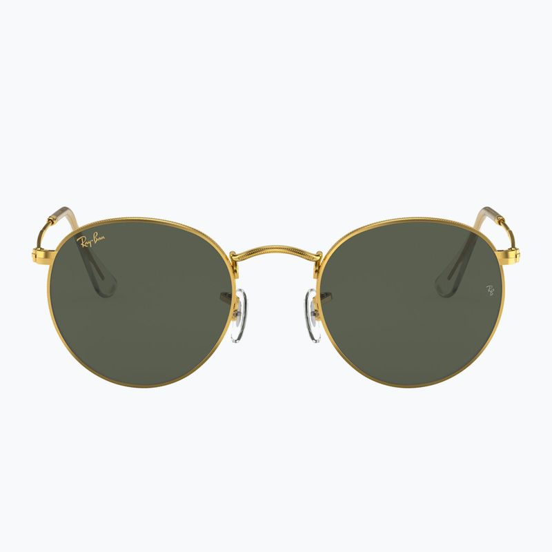 Slnečné okuliare Ray-Ban Round Metal gold/green g-15 2