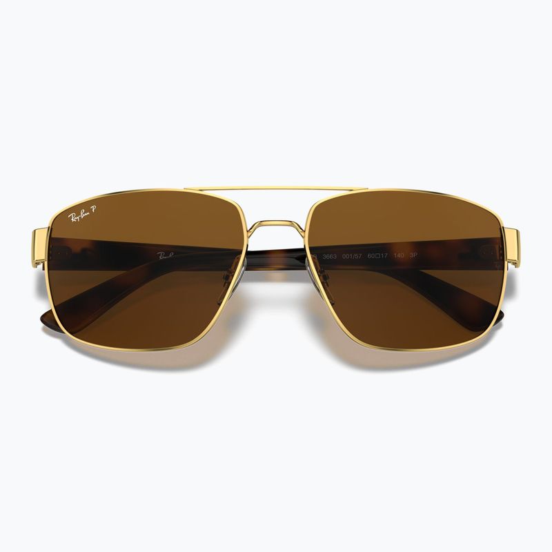 Slnečné okuliare Ray-Ban RB3663 arista gold/brown 3