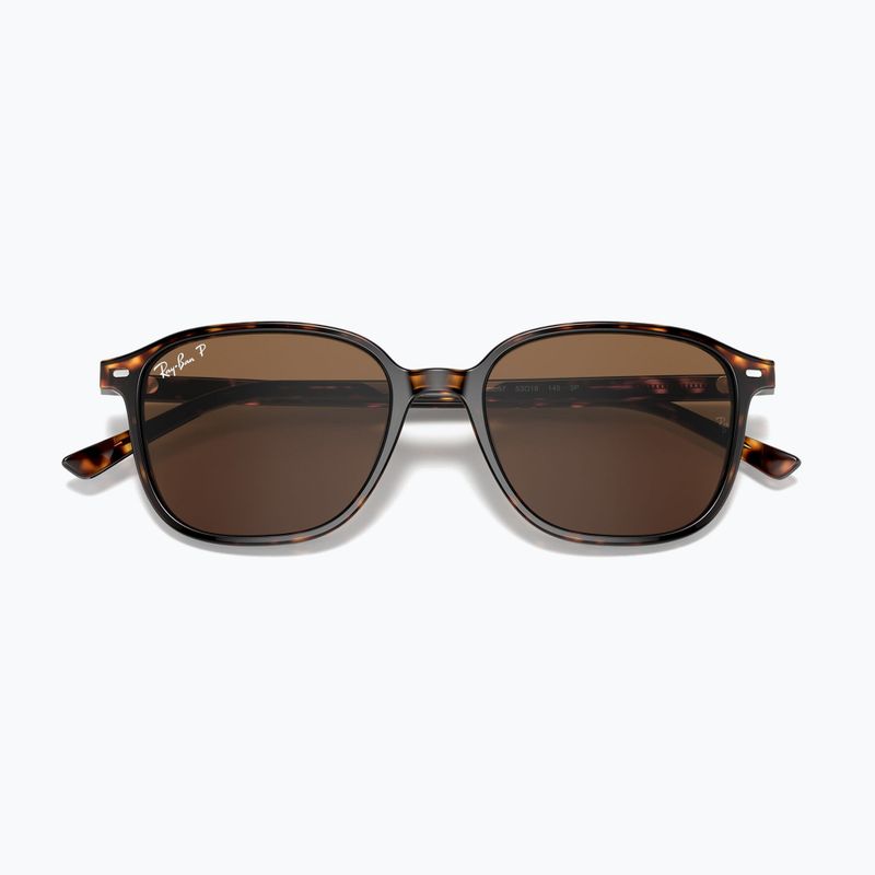 Slnečné okuliare Ray-Ban Leonard tortoise/brown polarized 3