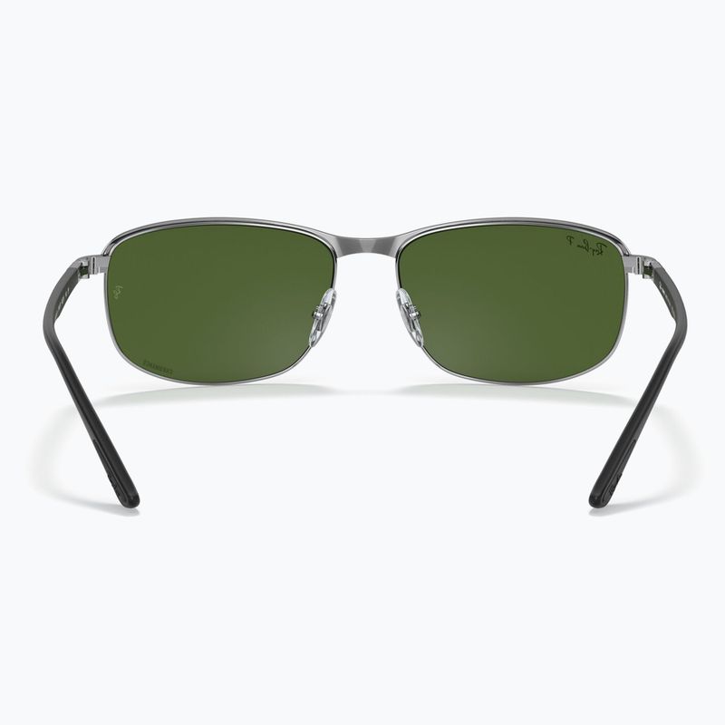 Slnečné okuliare Ray-Ban Rb3671 Polarized+ Lenses black silver/dark green polarized+ 5