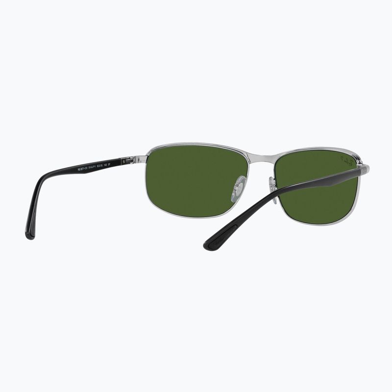 Slnečné okuliare Ray-Ban Rb3671 Polarized+ Lenses black silver/dark green polarized+ 6
