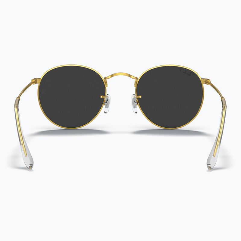 Slnečné okuliare Ray-Ban Round Metal gold/black polarized 5