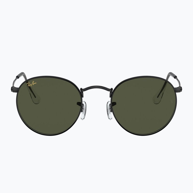 Slnečné okuliare Ray-Ban Round Metal black/green g-15 2