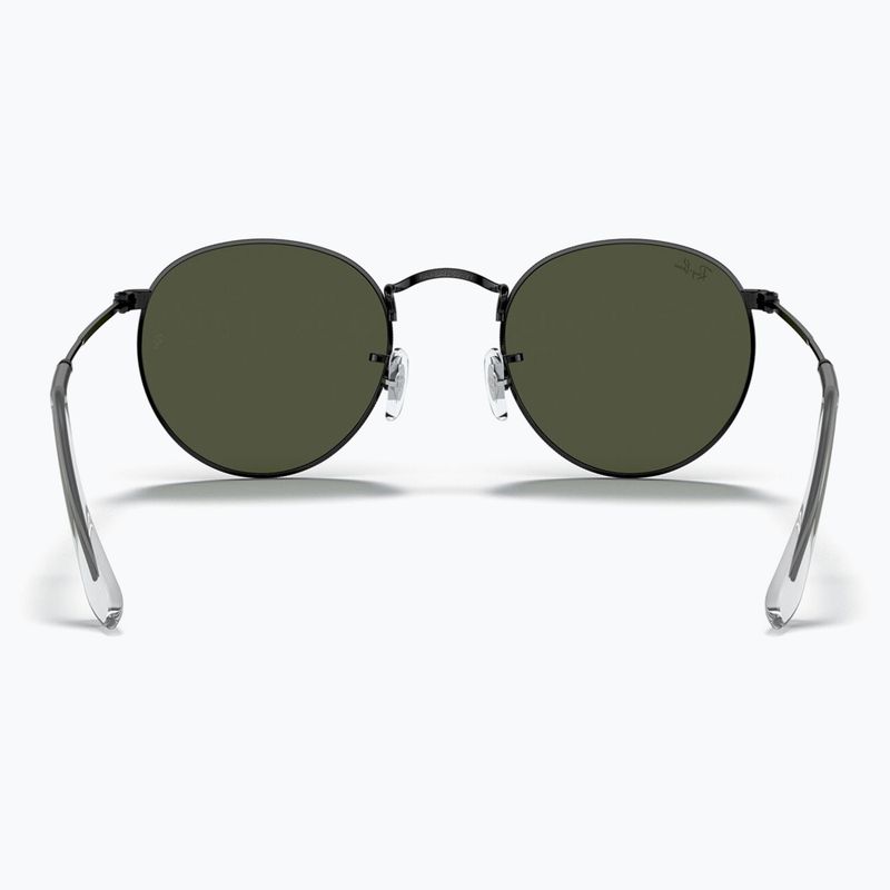 Slnečné okuliare Ray-Ban Round Metal black/green g-15 5
