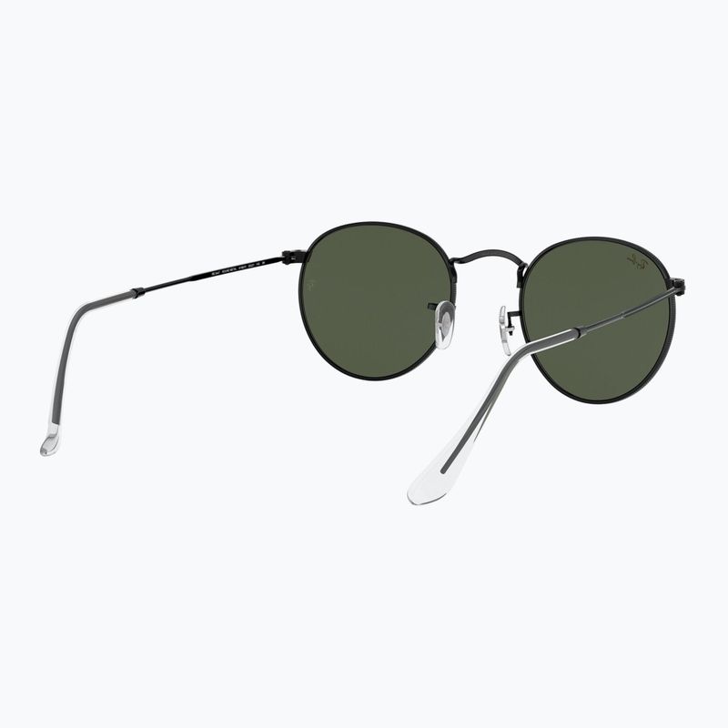 Slnečné okuliare Ray-Ban Round Metal black/green g-15 6