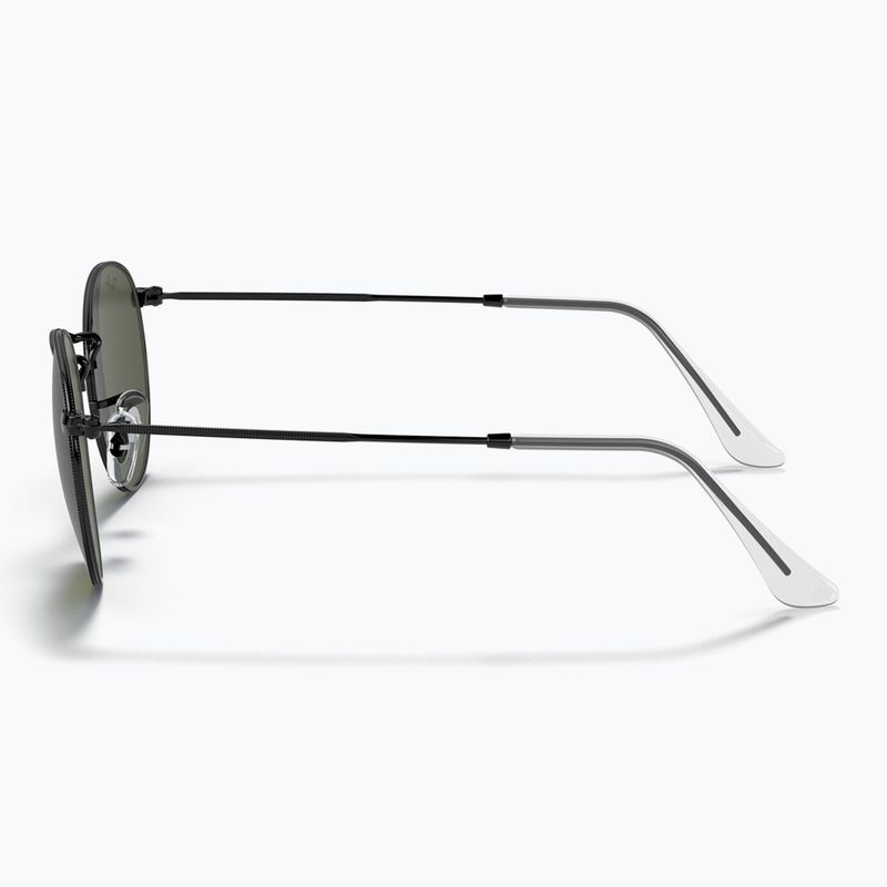 Slnečné okuliare Ray-Ban Round Metal black/green g-15 7