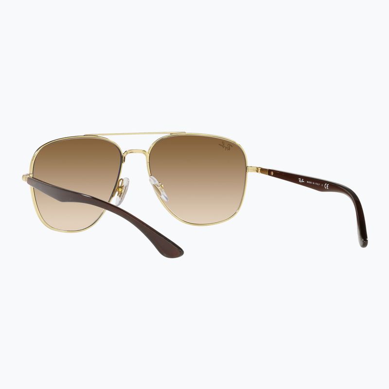 Slnečné okuliare Ray-Ban RB3683 arista gold/brown 6