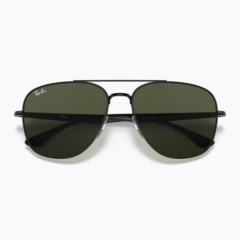 Slnečné okuliare Ray-Ban RB3683 black/green g-15 3