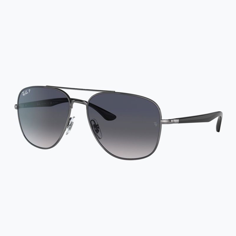 Slnečné okuliare Ray-Ban RB3683 brass/blue grey polarized 4
