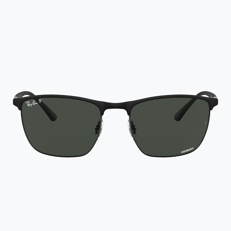 Slnečné okuliare Ray-Ban RB3686 Polarized+ Lenses matte black/dark grey polarized+ 2