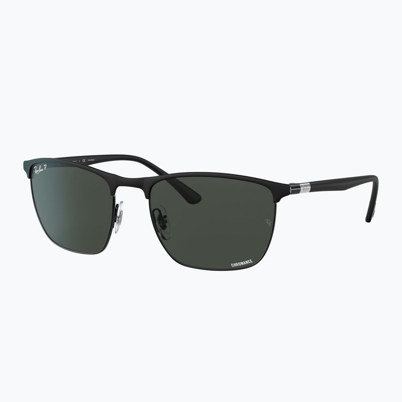 Slnečné okuliare Ray-Ban RB3686 Polarized+ Lenses matte black/dark grey polarized+ 4