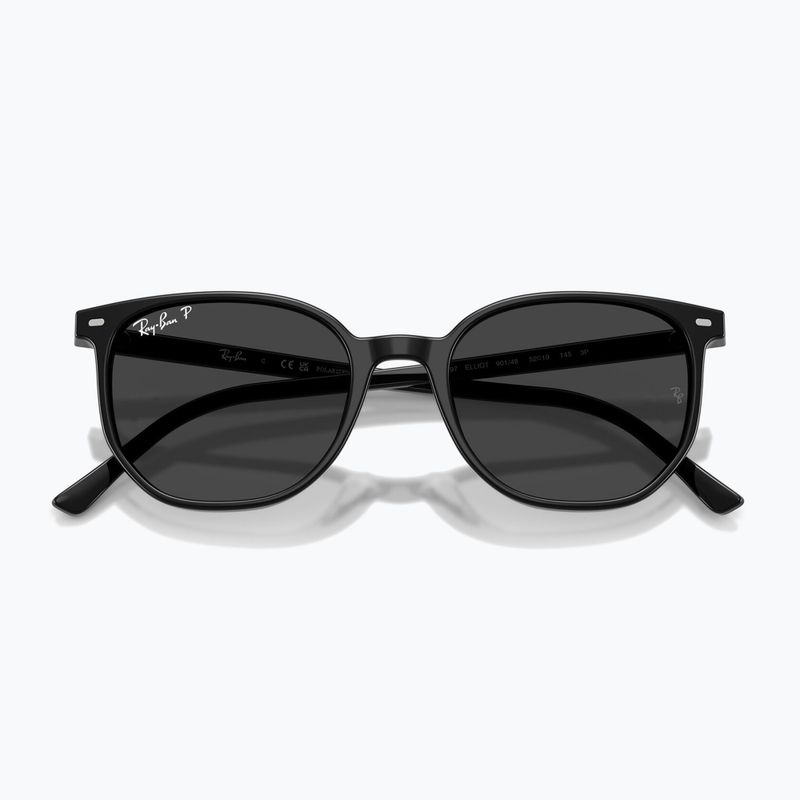 Slnečné okuliare Ray-Ban Elliot black/black polarized 3