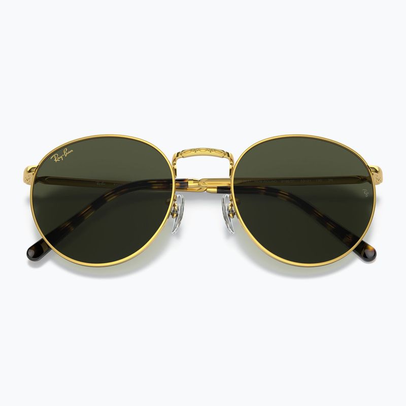Slnečné okuliare Ray-Ban New Round gold/green 3