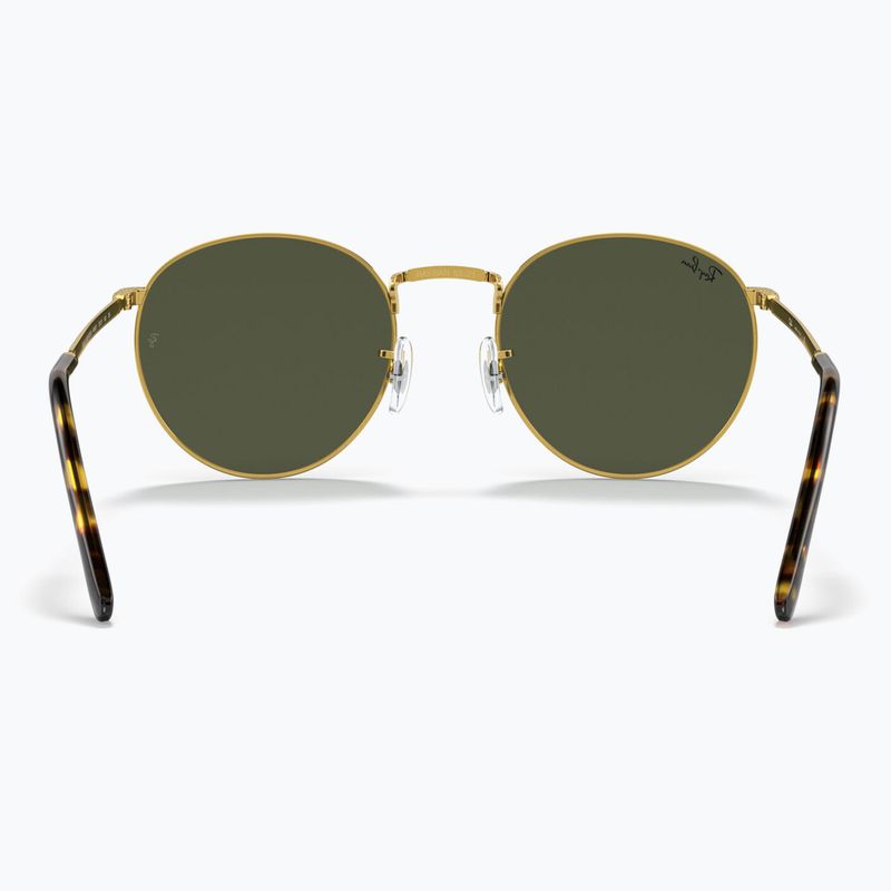 Slnečné okuliare Ray-Ban New Round gold/green 5