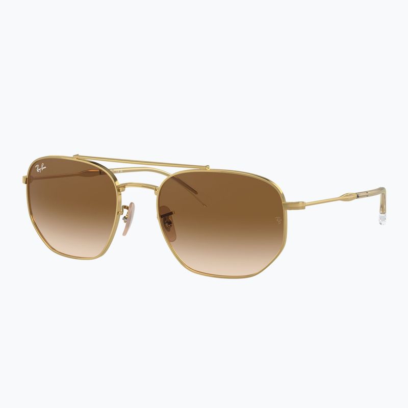 Slnečné okuliare Ray-Ban RB3707 Polarized+ Lenses arista gold/brown 4