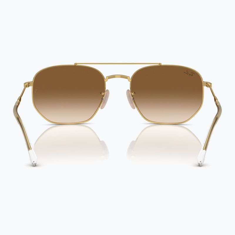 Slnečné okuliare Ray-Ban RB3707 Polarized+ Lenses arista gold/brown 5