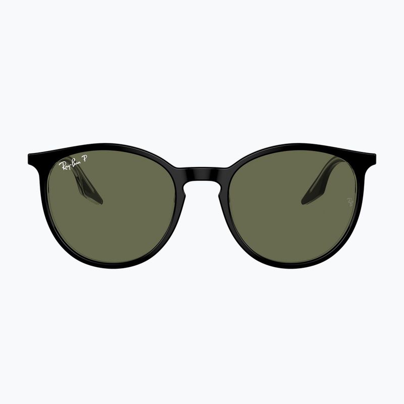 Slnečné okuliare Ray-Ban RB2204 transparent black/green polarized 2