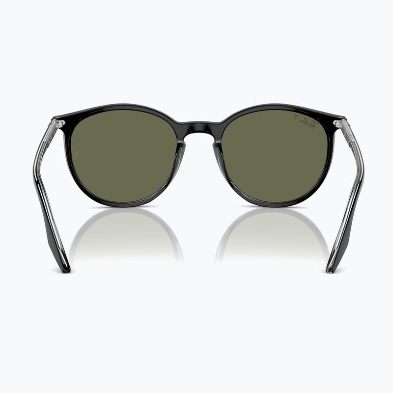 Slnečné okuliare Ray-Ban RB2204 transparent black/green polarized 5
