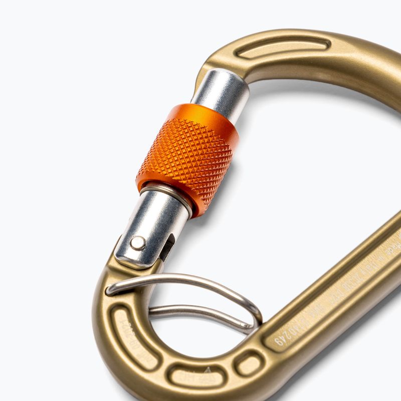 Climbing Technology Concept Hms Spring Bar Sg Hc karabína L3380006 zlatá 2C3380LSYB 3