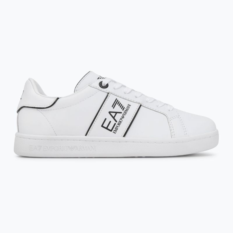 Topánky EA7 Emporio Armani Classic Logo white/black 2