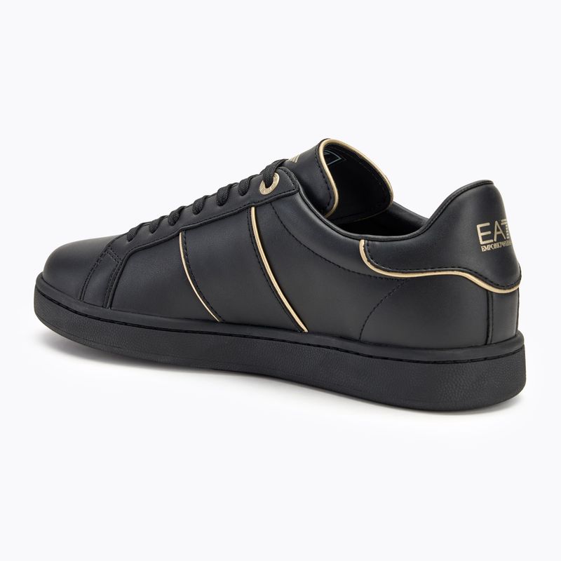 EA7 Emporio Armani Classic Logo triple black/ gold topánky 3
