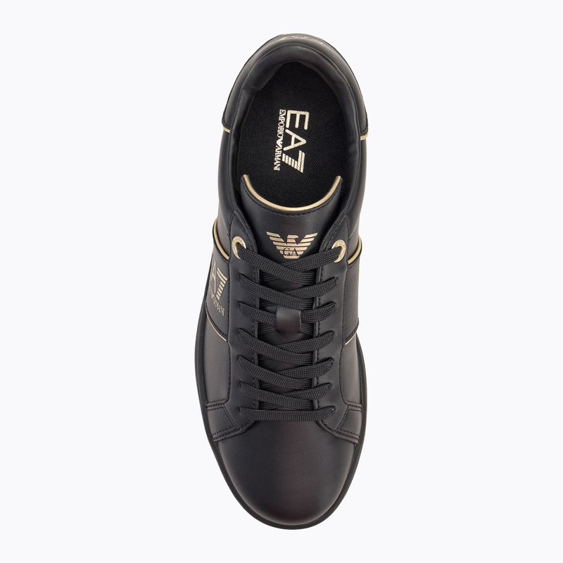 EA7 Emporio Armani Classic Logo triple black/ gold topánky 5