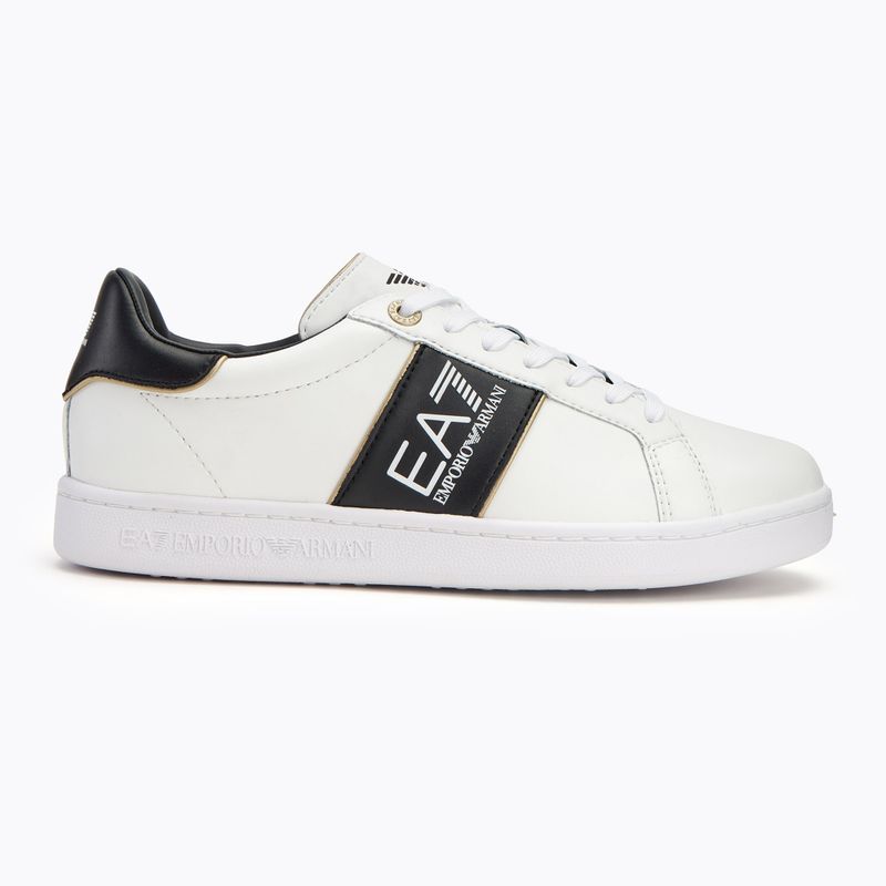 Obuv EA7 Emporio Armani Classic Logo white/ black/ gold 2